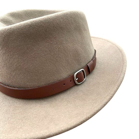 Bailey Briar Wool Fedora Hat with Taupe Brown Band main image 6
